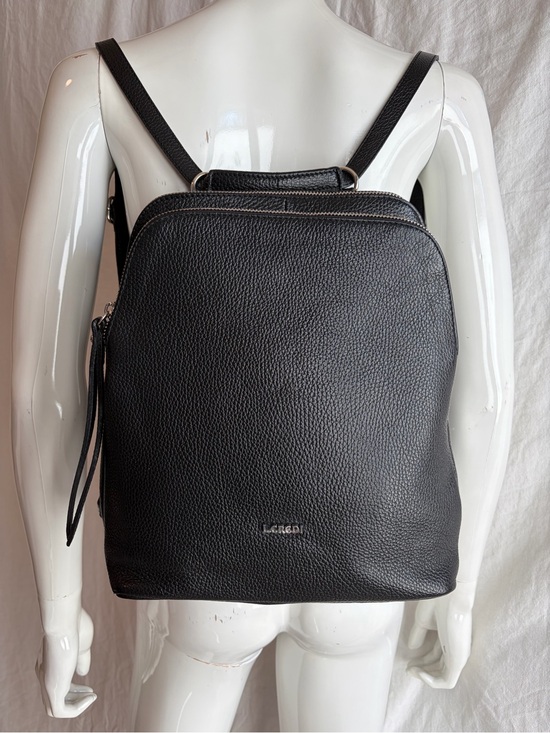 L.Credi Handbags - L.Credi Genuine Leather Backpack Made in Italy